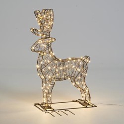 Zeige Details für 3D Rentier stehend 260 LED Bild von 3D Rentier stehend 260 LED