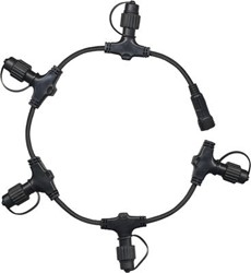 Zeige Details für System 24 Ring Verteiler Extra, schwarzes Kabel Bild von System 24 Ring Verteiler Extra, schwarzes Kabel