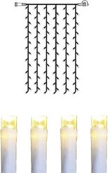Zeige Details für System Decor Vorhang Extra 1x1.5 Meter, weisses Kabel Bild von System Decor Vorhang Extra 1x1.5 Meter, weisses Kabel