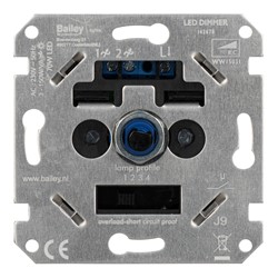 Zeige Details für Bailey WW15031 LED Wall Dimmer RC 3-150W Bild von Bailey WW15031 LED Wall Dimmer RC 3-150W