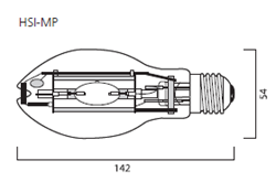 Zeige Details für HSI-MP 70W/CO/3K E27 Bild von HSI-MP 70W/CO/3K E27