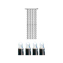 Zeige Details für System LED Vorhang Extra 1x4m kaltweiss, schwarzes Kabel Bild von System LED Vorhang Extra 1x4m kaltweiss, schwarzes Kabel