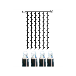 Zeige Details für System LED Vorhang Extra 1x2m kaltweiss, schwarzes Kabel Bild von System LED Vorhang Extra 1x2m kaltweiss, schwarzes Kabel