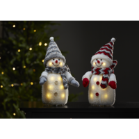 Zeige Details für Joylight Schneemann 38cm grau Bild von Joylight Schneemann 38cm grau