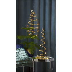 Zeige Details für Dizzy Metallkonus in messing hängend14x40cm Bild von Dizzy Metallkonus in messing hängend14x40cm