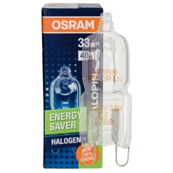 Zeige Details für Halopin 66733 Eco 230V 33W (40W) klar G9 Bild von Halopin 66733 Eco 230V 33W (40W) klar G9