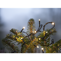 Bild von LED Mini-Lichterketten warmweiss 30-teilig schwarz