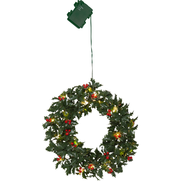 Bild von Kranz Stechpalme (Holly) Ø30cm