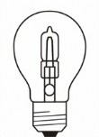 Bild von BEE Easy Halogen klar Classic A55 Eco Standard 230V 105W E27