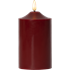 Bild von Flamme Stumpenkerzen rot 15cm, Bild 1