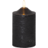 Bild von Flamme Stumpenkerzen schwarz 15cm, Bild 1