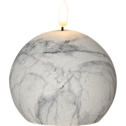 Bild von Flamme Marble rund 12cm Marmor 