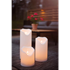 Bild von LED Kerzen Outdoor Flamme Grand 20cm weiss, Bild 3