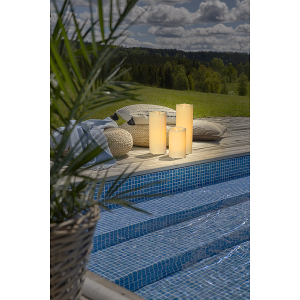 Bild für Kategorie LED Kerzen Outdoor Grande beige