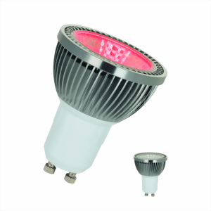 Bild von BaiColour LED PAR16 240V 5W/rot GU10