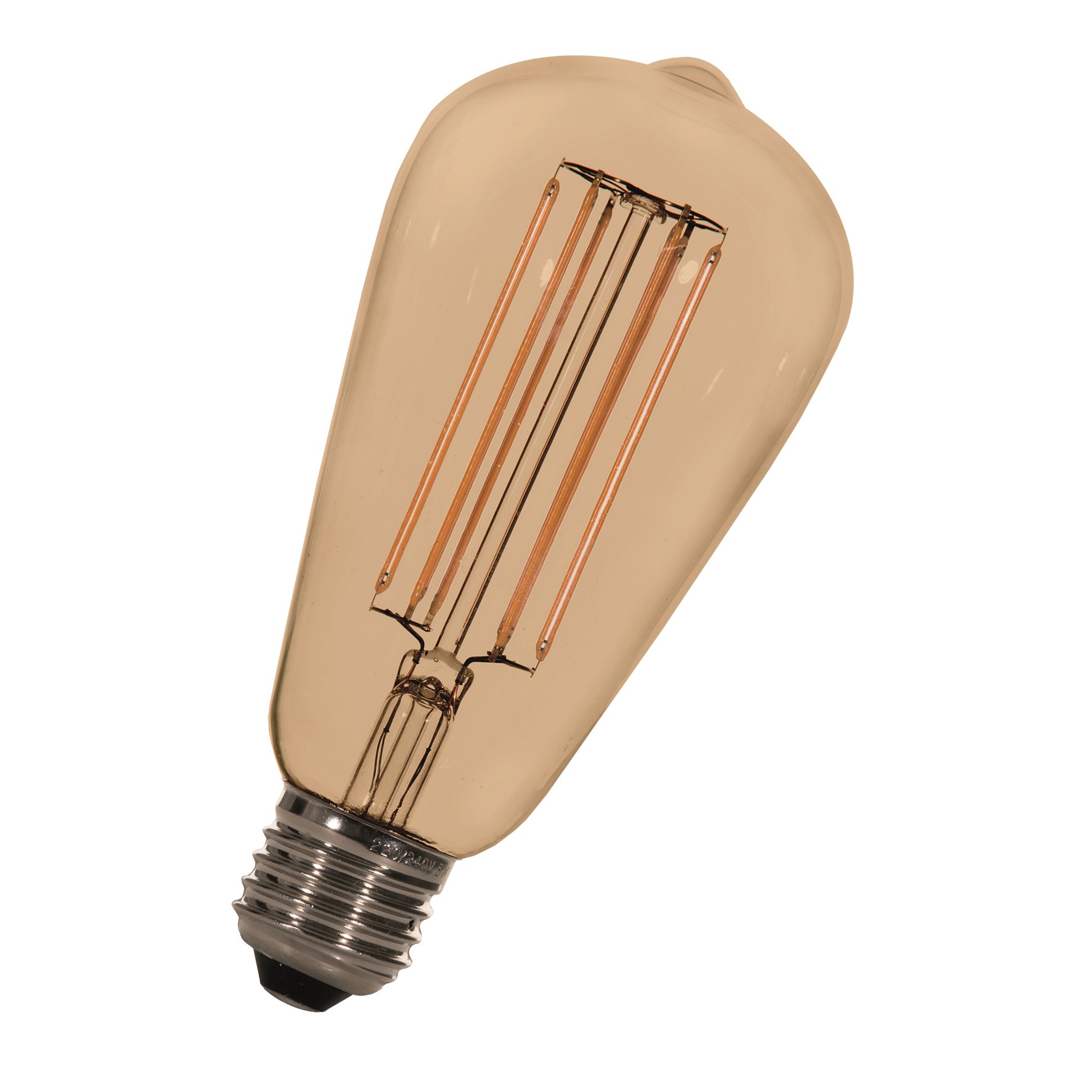 Bild von LED Fil ST64 gold 240V 5.8=40W/822 E27