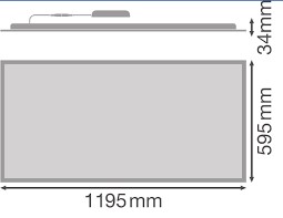 Bild von Panel Compact 1200 V 53W 840 UGR<19 