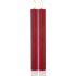 Bild von Flamme Stripe Stumpenkerzen rot 2.1x25cm 2er-Set, Bild 1