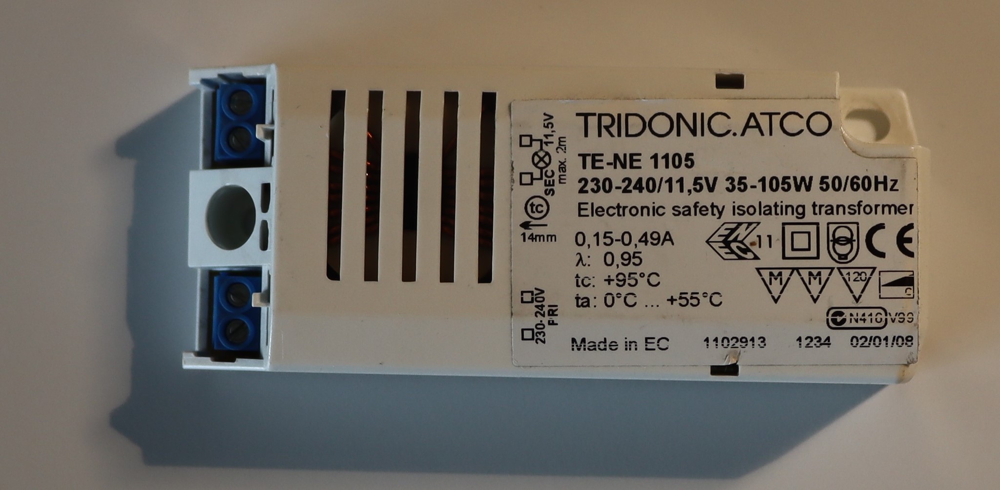 Bild von Tridonic Elektronischer Trafo 11.5V 35-105W