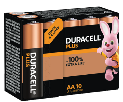 Bild von Duracell plus LR6 MN1500 AA 1,5V 10-er Blister