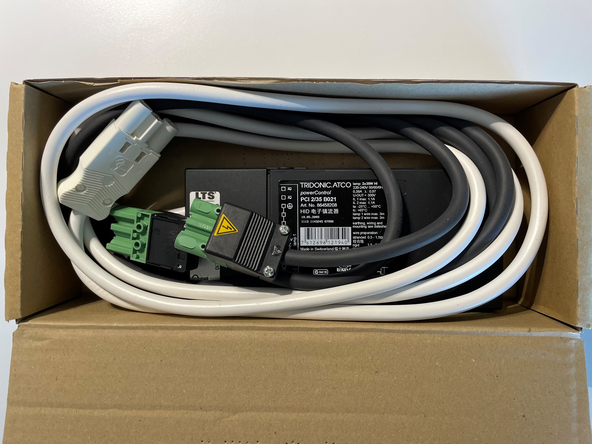 Bild von PCI 2x35W/230V mit Prim Wielandstecker