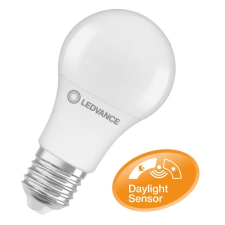 Bild von LED Classic A 60 Daylight Sensor S 8.8W 827 Frosted E27 