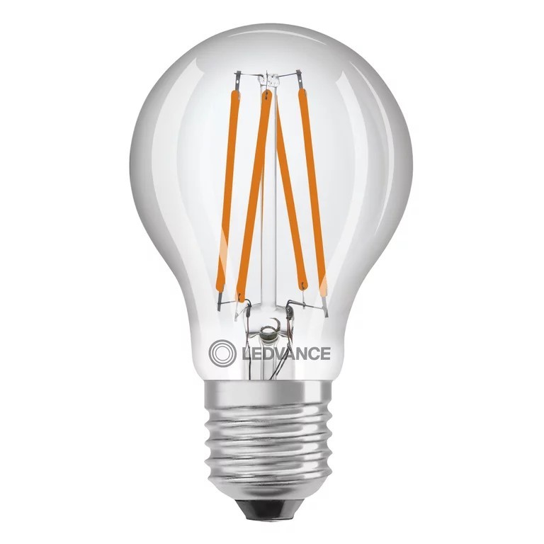 Bild von LED Classic A 40 Filament Daylight Sensor S 4.9W 827 Clear E27 