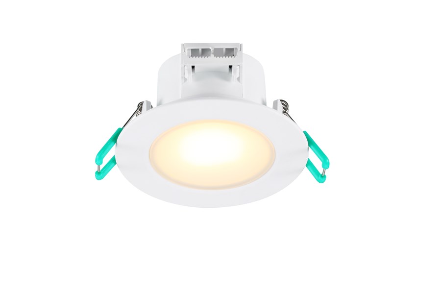 Bild von Spot 7W/3000-2200K satin 38° star IP65