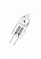 Bild von Halogen Projektionslampe 64602 12V 50W G6,35