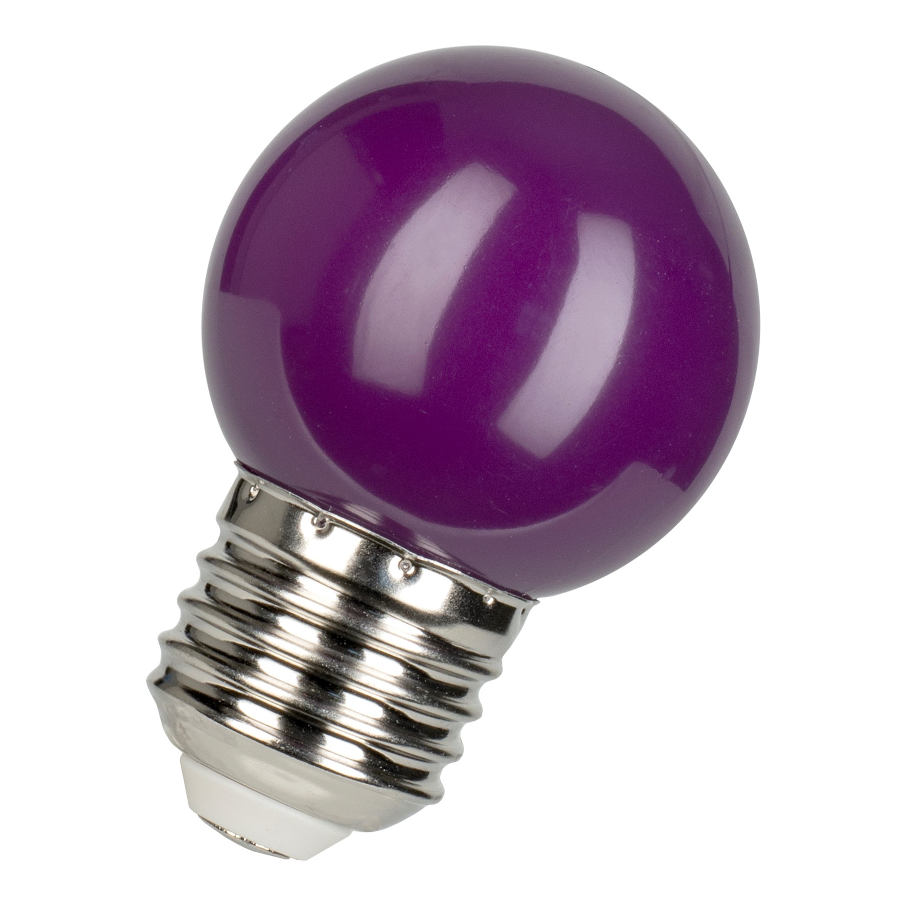 Bild von Zier lila LED 230V 1W E27