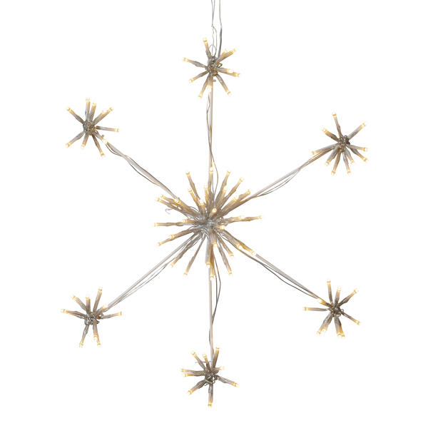 Bild von Silhouette Flower Snowflake Ø50cm