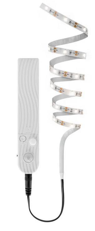 Bild von LED-Band mit Sensor, batteriebetrieben