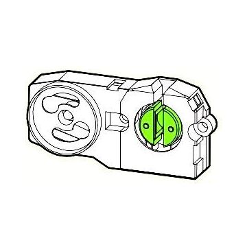 Bild von G13 Lampenfassung mit Startersockel mit Feder