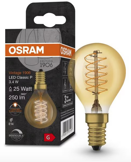 Bild für Kategorie Vintage LED Osram/Ledvance