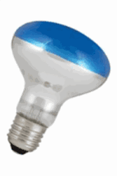 Bild von Baicolour LED Filament R80 240V 4W E27 blau
