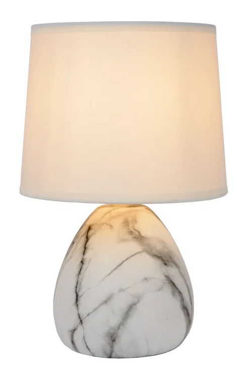 Bild von Marmo Tischleuchte weiss