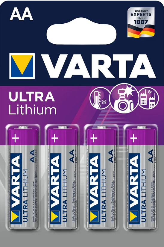 Bild für Kategorie Varta Ultra Lithium