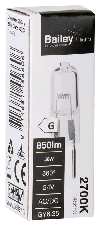 Bild von Halogen (64445U) 24V 50W GY6,35 Speziallampen