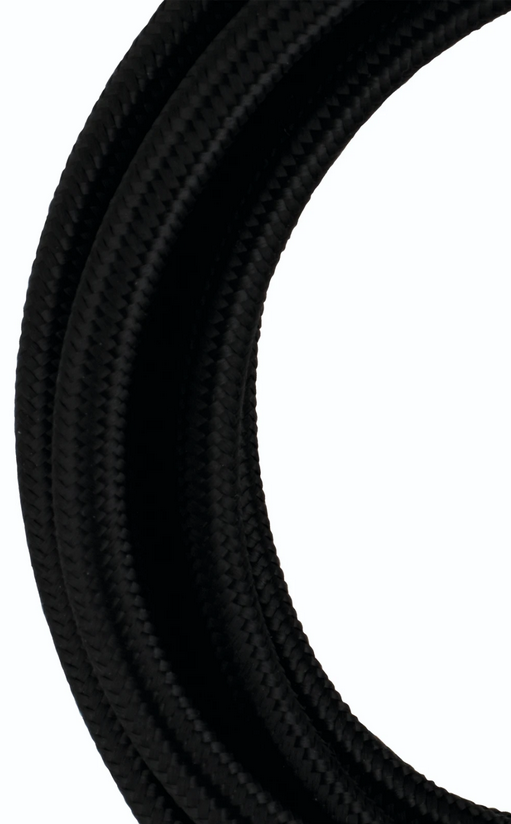 Bild von Textilkabel 3 Meter schwarz 2x0.75mm2
