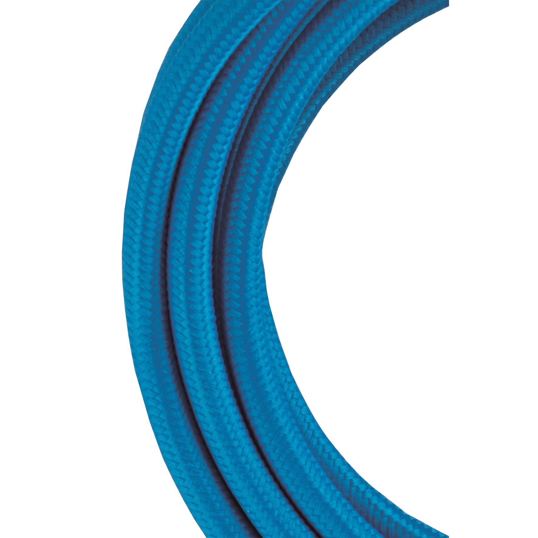 Bild von Textilkabel 3 Meter blau 2x0.75mm2