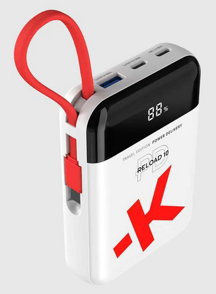 Bild von Powerbank RELOAD 10 TRAVEL 10'000mAh, weiss