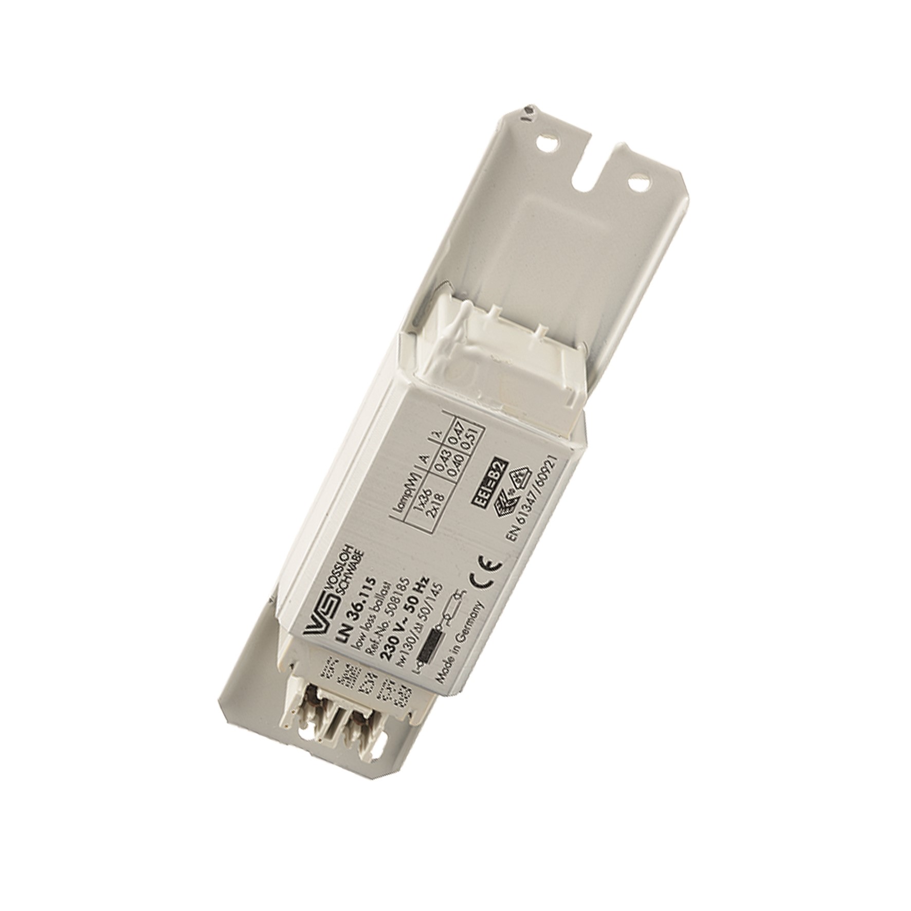 Bild von VS 163818 EM Ballast L18.327 230V-50Hz 1X18W/1X24W