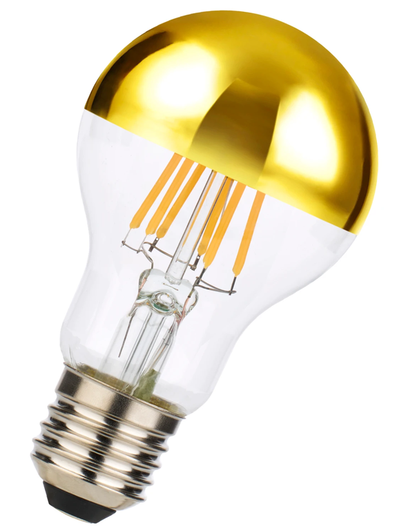 Bild von Kopfspiegel Standard gold A60 240V 4=32W/2700K E27
