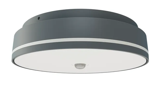 Bild von Stripe 270 LED anthrazit 18/24W 3000/4000K Ein/Aus PIR CF