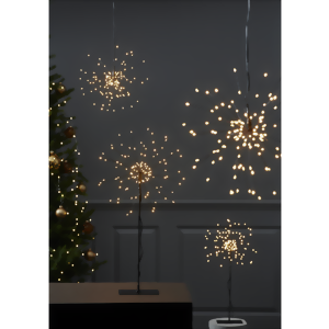 Bild von Firework mit Metallständer silber 50cm