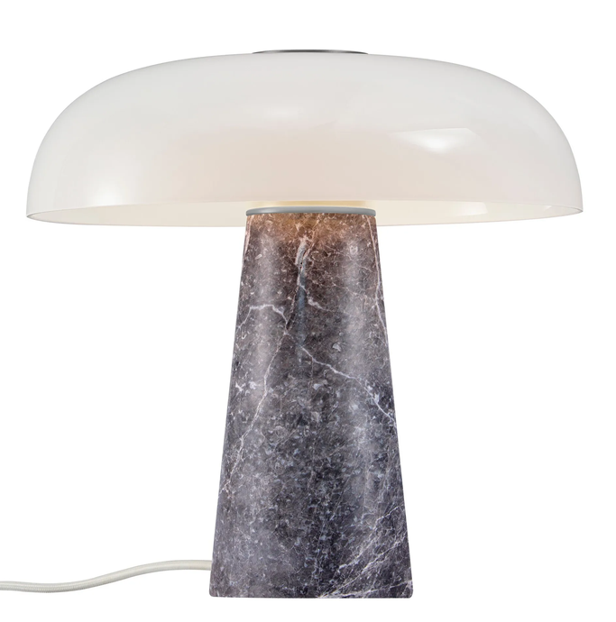 Bild von Tischleuchte Glossy 32cm grau E27, IP20