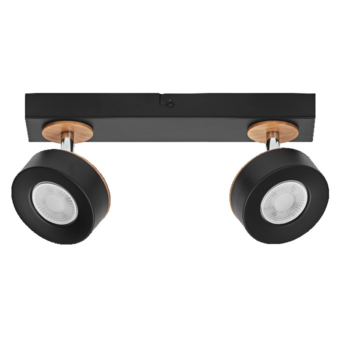 Bild von Decor Spot Pluto black 9.6W/927
