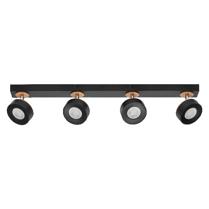 Bild von Decor Spot Pluto black 19.2W/927