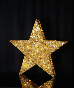 Bild von Sequini (Stern) gold