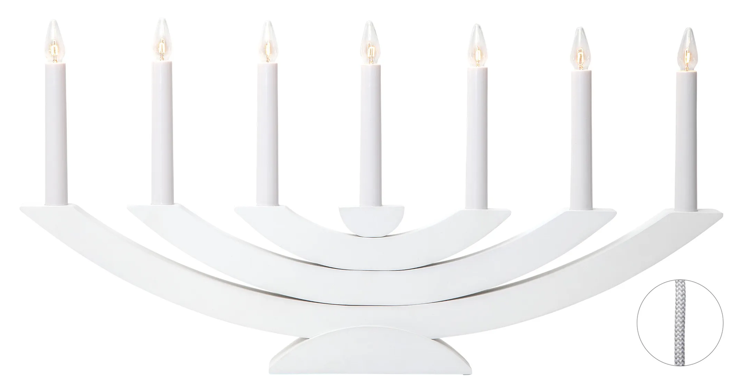 Bild von Kerzenleuchter Navida weiss 219-05